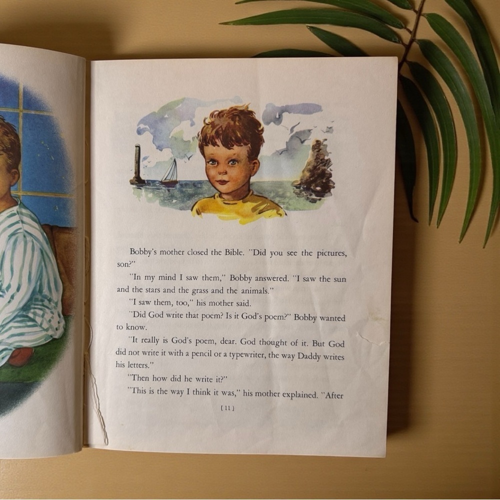 Tell Me About the Bible | Vintage 1950s | Pelagie Doane Illustrations - Picture 9 of 13
